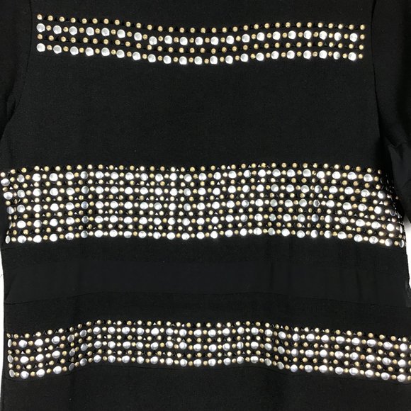 Endless Rose Studded Sheath Shirt Dress Sz M NWOT - Picture 7 of 8